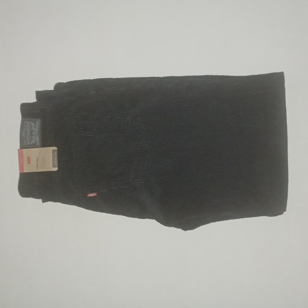 Levi's Low Pro Corduroy Jeans 28x30  Black NWT